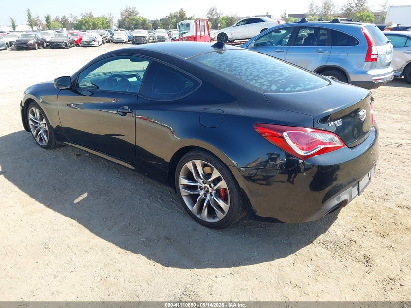 Vin: kmhht6kd9eu115012, lot: 46610566, hyundai genesis 2.0t r-spec 20143