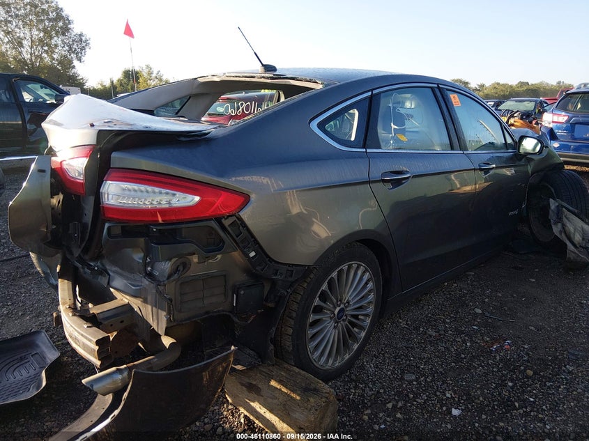 Vin: 3fa6p0ru5er148301, lot: 46610576, ford fusion hybrid titanium 20144