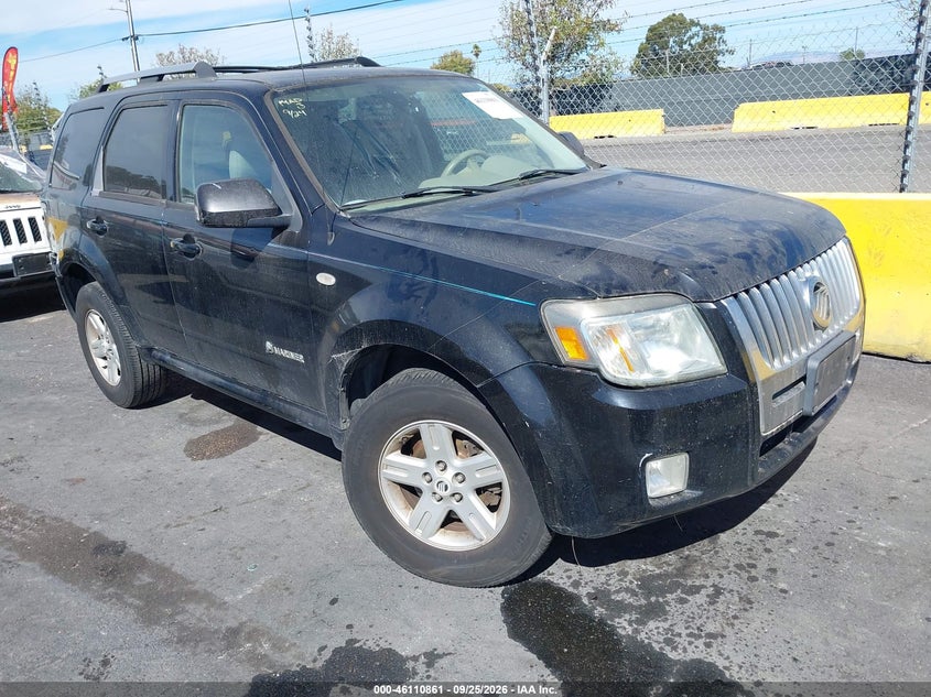 2008 Mercury Mariner Hybrid, Износ, IAAI, VIN 4M2CU29H18KJ26898