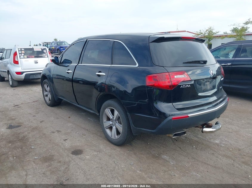 Vin: 2hnyd2h39ch542600, lot: 46610585, acura mdx technology package 20123