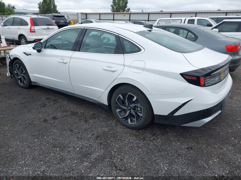 Vin: kmhl64ja8sa510342, lot: 46610587, hyundai sonata sel 20253