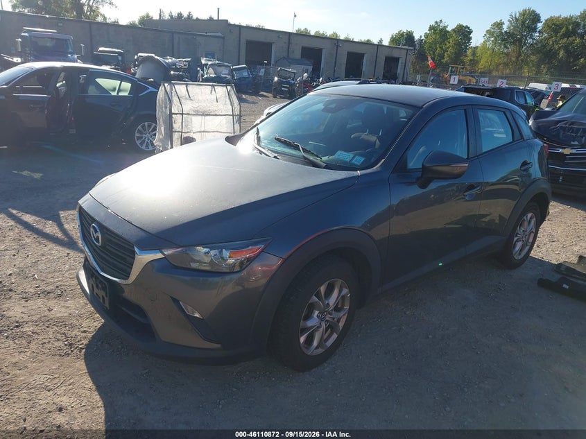 Vin: jm1dkfb73k0439852, lot: 46610588, mazda cx-3 sport 20192
