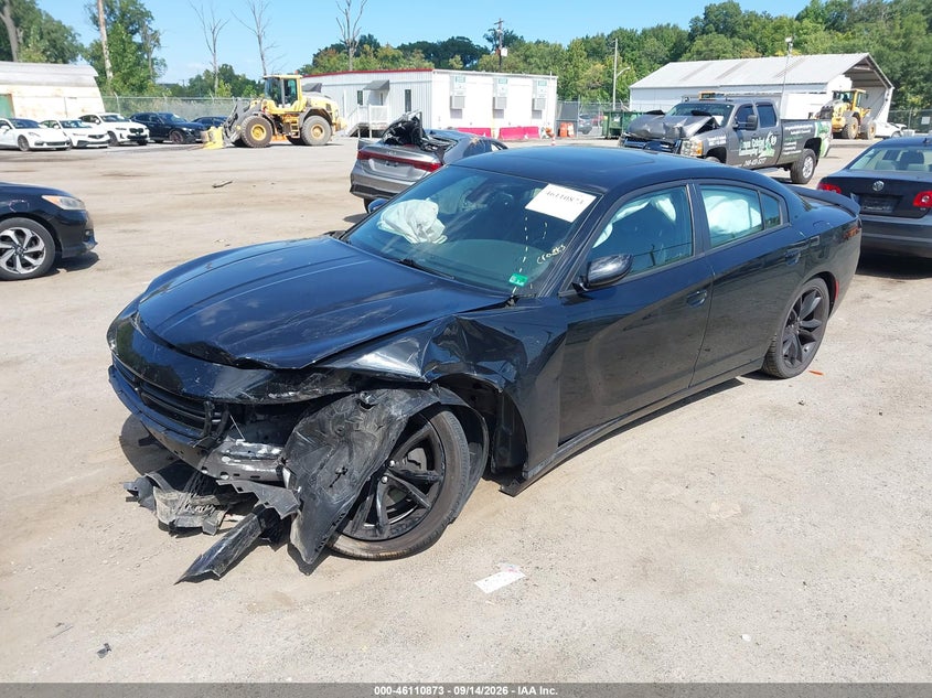 Vin: 2c3cdxhg5gh233345, lot: 46610589, dodge charger sxt 20162