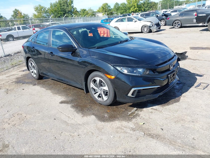 Vin: 2hgfc2f64lh594490, lot: 46610602, honda civic lx 2020 img_1