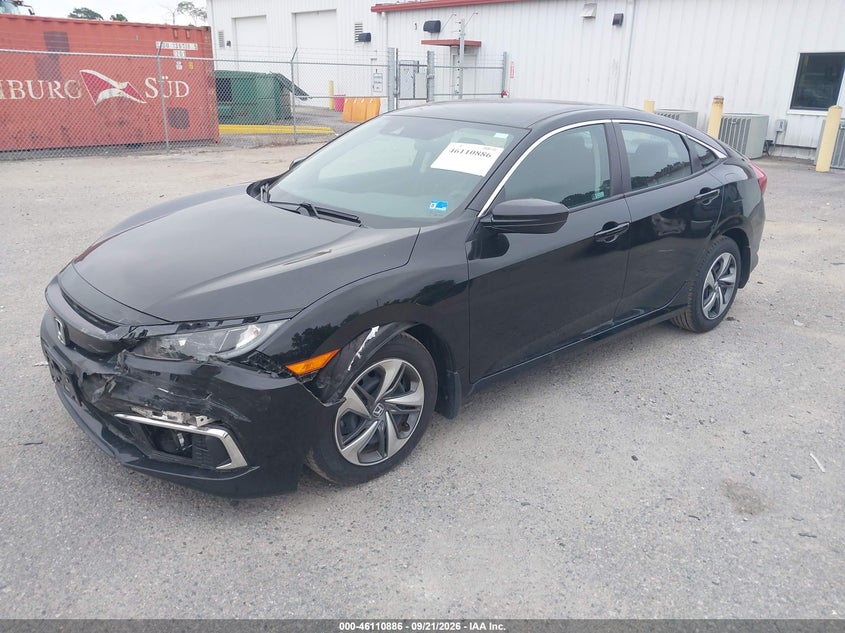Vin: 2hgfc2f64lh594490, lot: 46610602, honda civic lx 20202