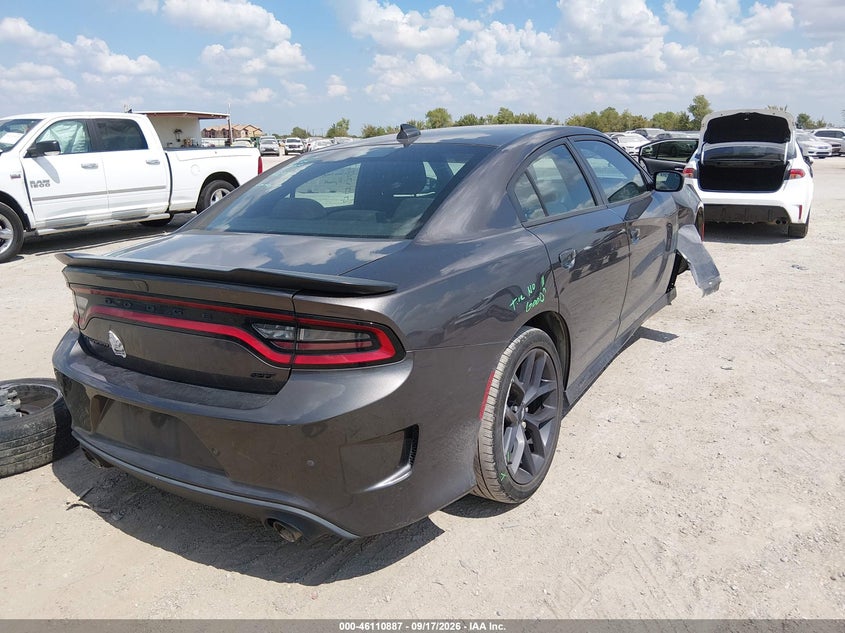 Vin: 2c3cdxhg1lh241257, lot: 46610603, dodge charger gt rwd 20204