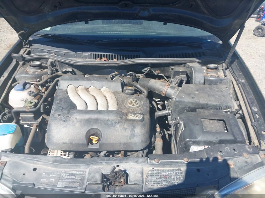 VOLKSWAGEN GOLF 2004 VIN 9BWFL61J044001312