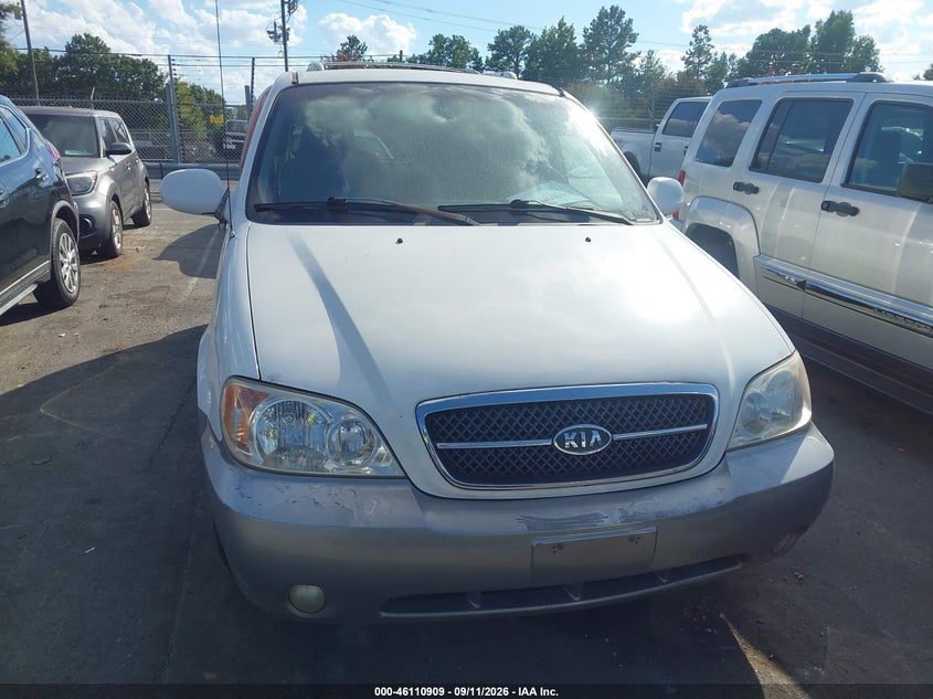 KIA SEDONA 2004 VIN KNDUP131446520597