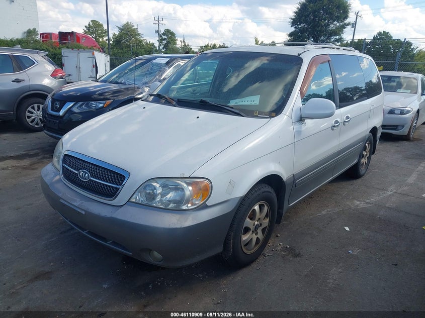 KIA SEDONA 2004 VIN KNDUP131446520597