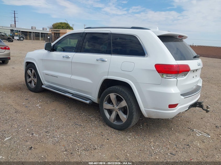 Vin: 1c4rject9ec201859, lot: 46610632, jeep grand cherokee overland 20143