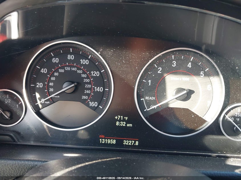 BMW 328I 2013 VIN WBA3B5C58DF594753