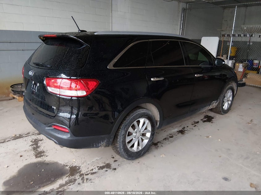 Vin: 5xypgda55jg391511, lot: 46610644, kia sorento 3.3l lx 20184