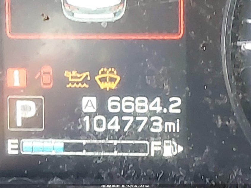 SUBARU IMPREZA 2019 VIN 4S3GTAD64K3755373