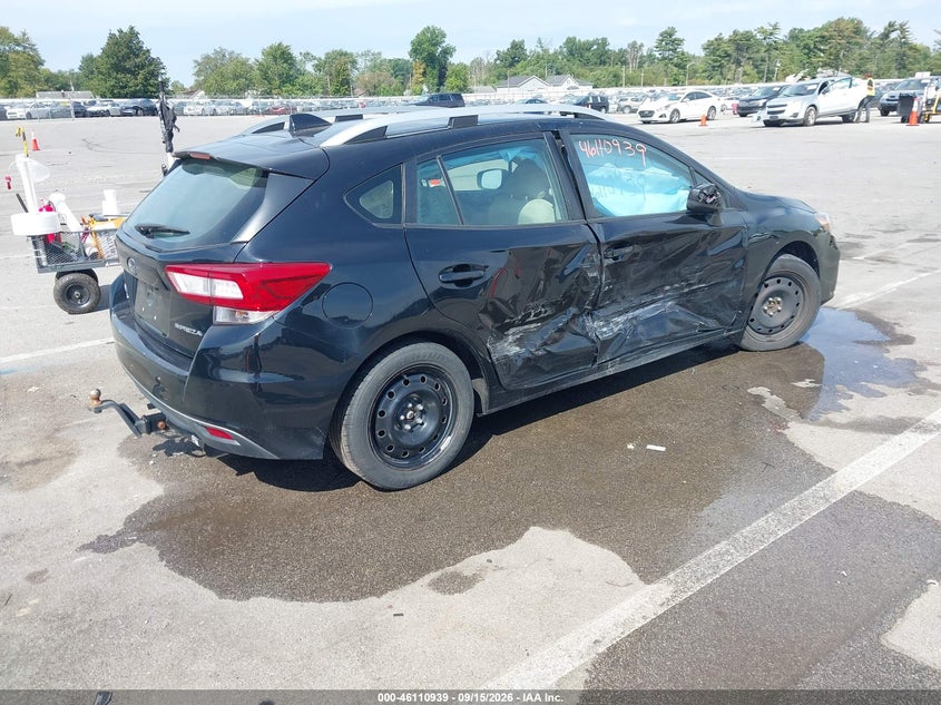 Vin: 4s3gtad64k3755373, lot: 46610655, subaru impreza 2.0i premium 20194