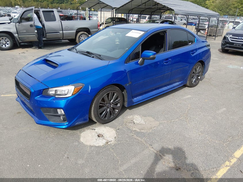 2017 Subaru WRX, Удар спереду, IAAI, VIN JF1VA1L66H9821495 — фото 2
