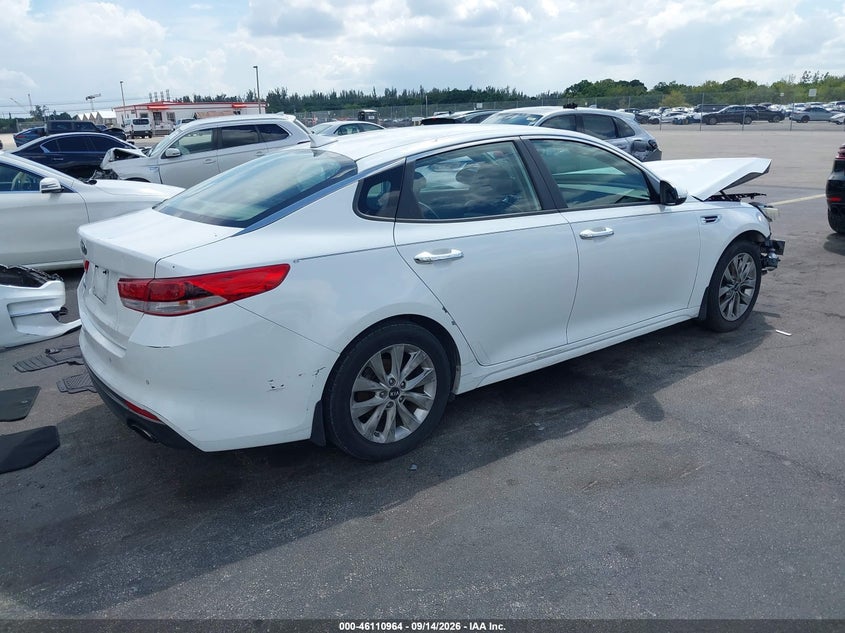 Vin: 5xxgt4l39jg253613, lot: 46610680, kia optima lx 20184