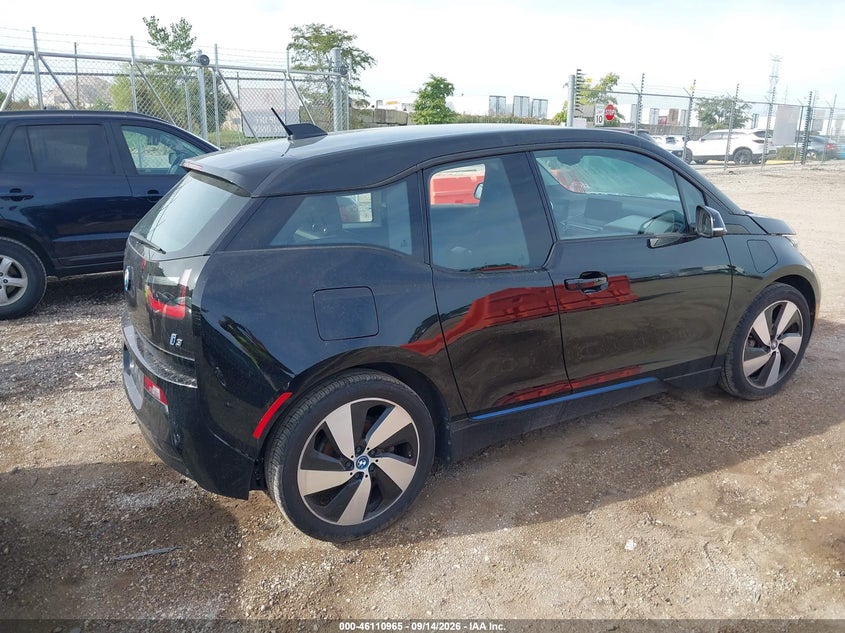 Vin: wby1z4c58gv507815, lot: 46610681, bmw i3 base w/range extender 20164