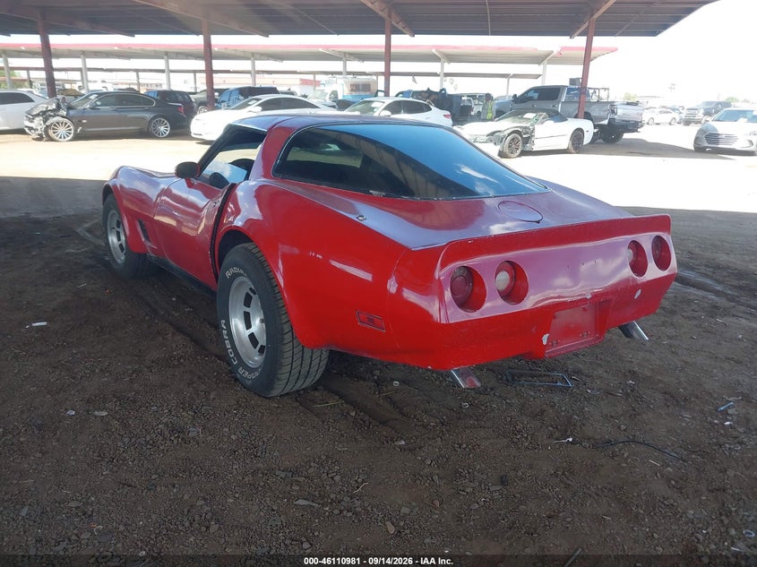 1982 CHEVROLET CORVETTE