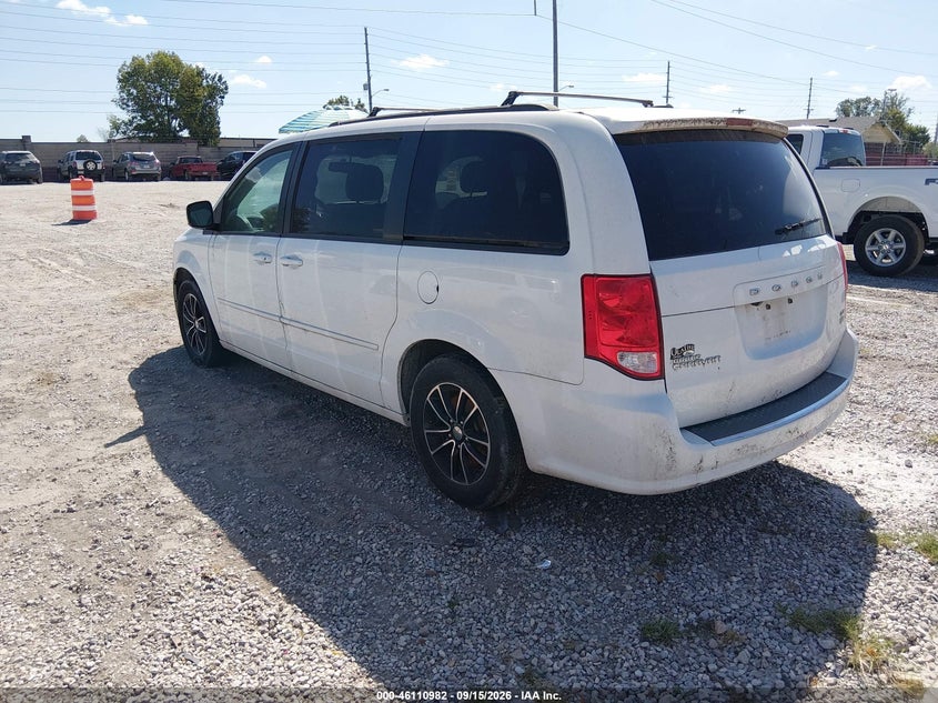 Vin: 2c4rdgeg4hr863931, lot: 46610698, dodge grand caravan gt 20173