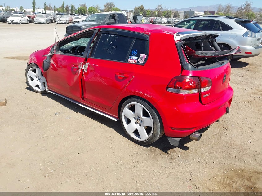 Vin: wvwda7aj4dw119638, lot: 46610699, volkswagen golf 2.5l 4-door 20133