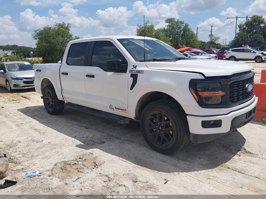 Vin: 1ftew2lpxske10708, lot: 46610744, ford f-150 stx 2025 img_1