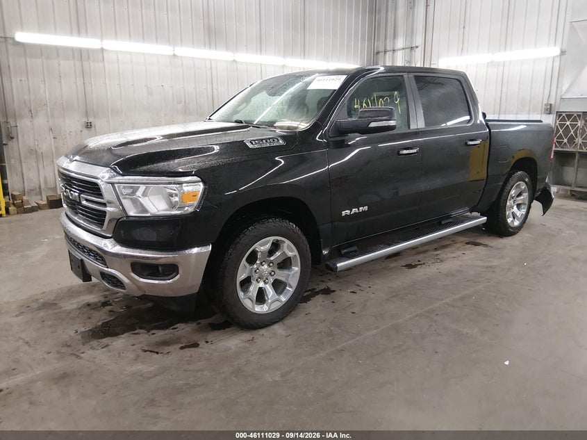 Vin: 1c6srfft9kn644287, lot: 46610745, ram 1500 big horn/lone star  4x4 5'7 box 20192