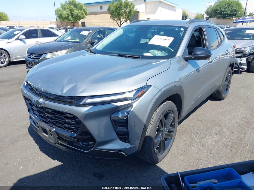 Vin: kl77lkep3sc270426, lot: 46610785, chevrolet trax fwd activ 20252