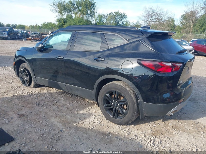 Vin: 3gnkbhrs2ms541966, lot: 46610793, chevrolet blazer awd 2lt 20213