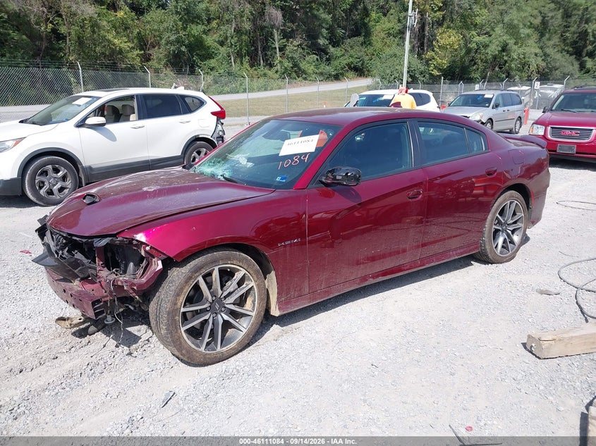 Vin: 2c3cdxct2nh145435, lot: 46610800, dodge charger r/t 20222