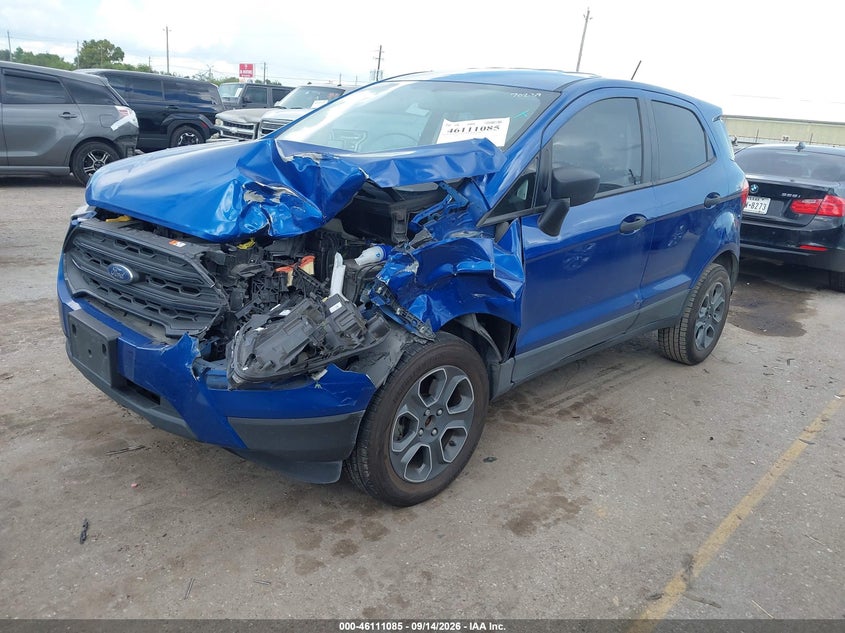Vin: maj3s2fe3mc454176, lot: 46610801, ford ecosport s 20212