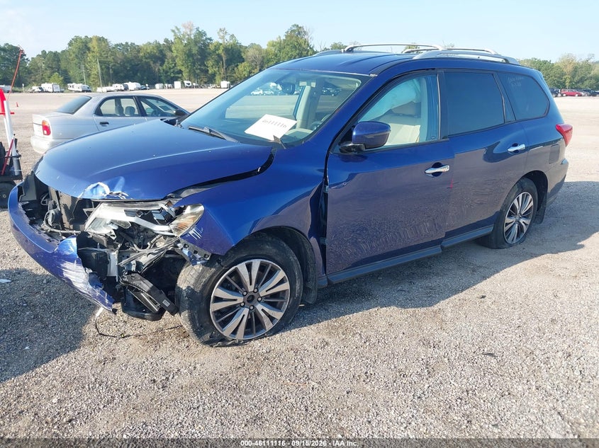 Vin: 5n1dr2mn1hc690033, lot: 46610832, nissan pathfinder sv 20172
