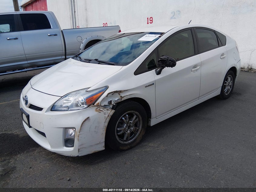Vin: jtdkn3du8a0007577, lot: 46610834, toyota prius ii 20102