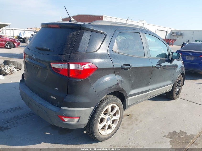 Vin: maj3p1te5jc169376, lot: 46610843, ford ecosport se 20184