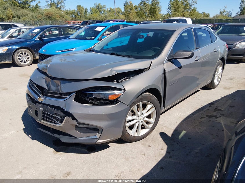 Vin: 1g1ze5st3hf153910, lot: 46610849, chevrolet malibu 1lt 20172