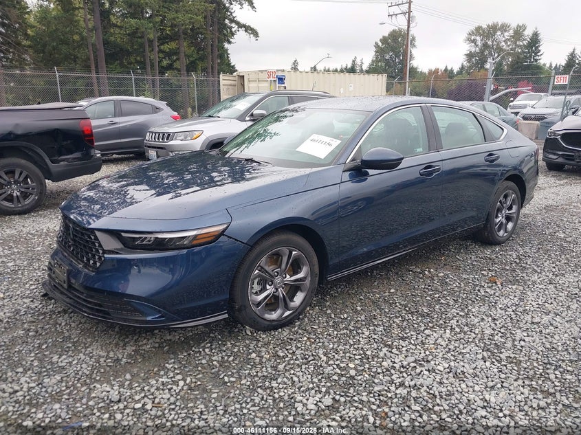 Vin: 1hgcy2f60sa028120, lot: 46610872, honda accord hybrid ex-l 20252