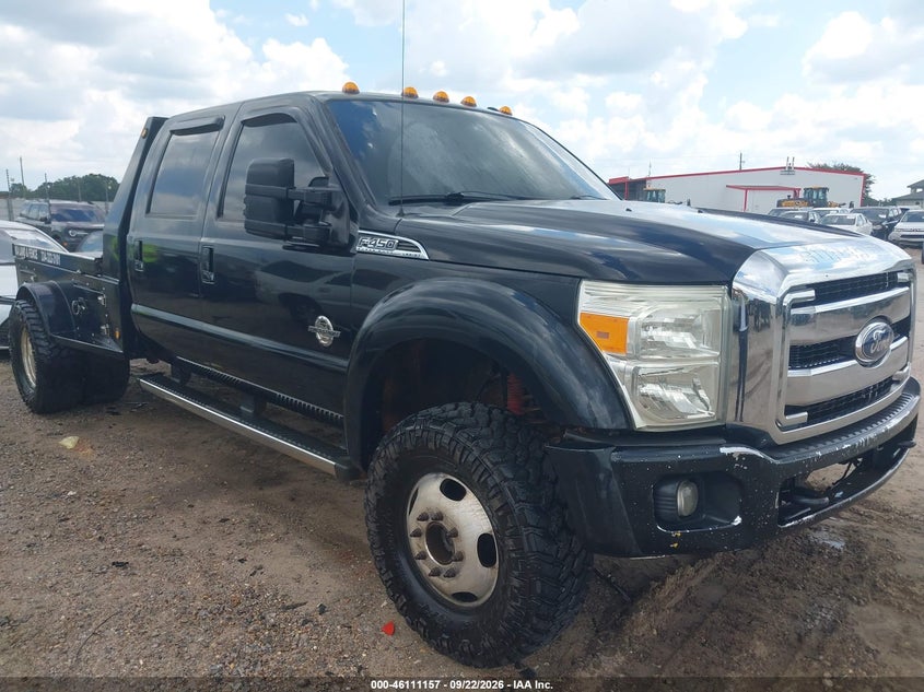 2011 FORD SUPER DUTY F-450 DRW LARIAT