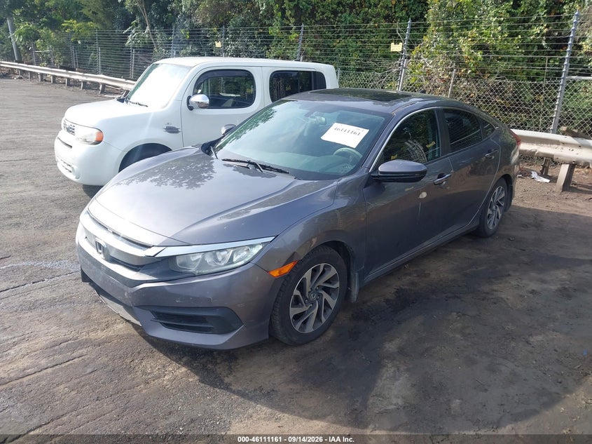 Vin: 19xfc2f74he035497, lot: 46610877, honda civic ex 20172