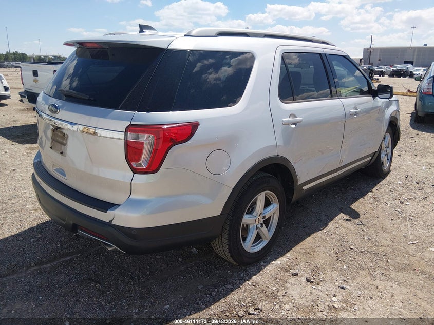 Vin: 1fm5k7d85jga79095, lot: 46610889, ford explorer xlt 20184