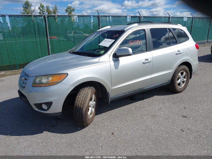 Vin: 5xyzhdag1bg054150, lot: 46610906, hyundai santa fe se 20112