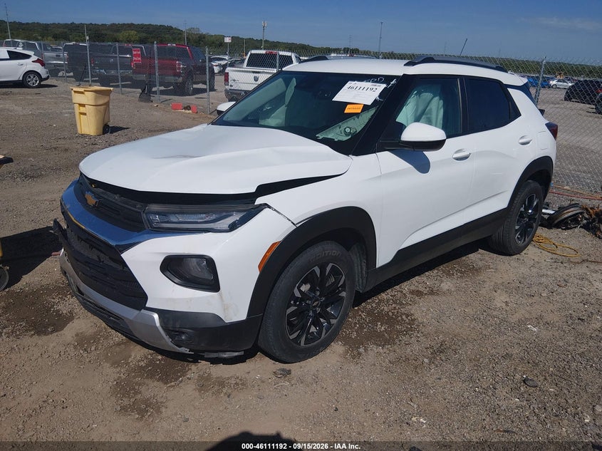Vin: kl79mpsl6pb216118, lot: 46610908, chevrolet trailblazer fwd lt 20232