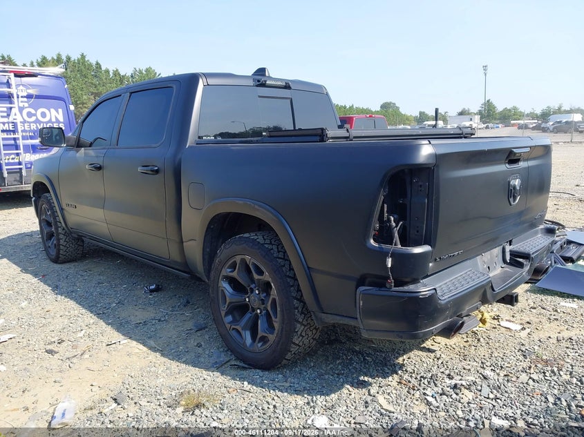Vin: 1c6srfhtxmn563542, lot: 46610920, ram 1500 limited  4x4 5'7 box 20213