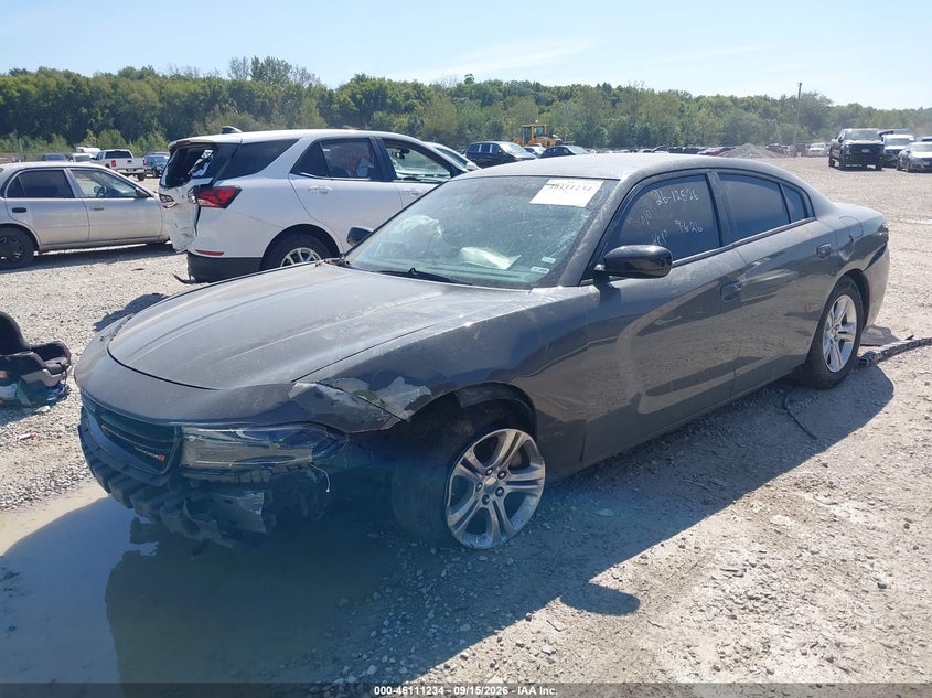 Vin: 2c3cdxbg1ph638577, lot: 46610950, dodge charger sxt 20232
