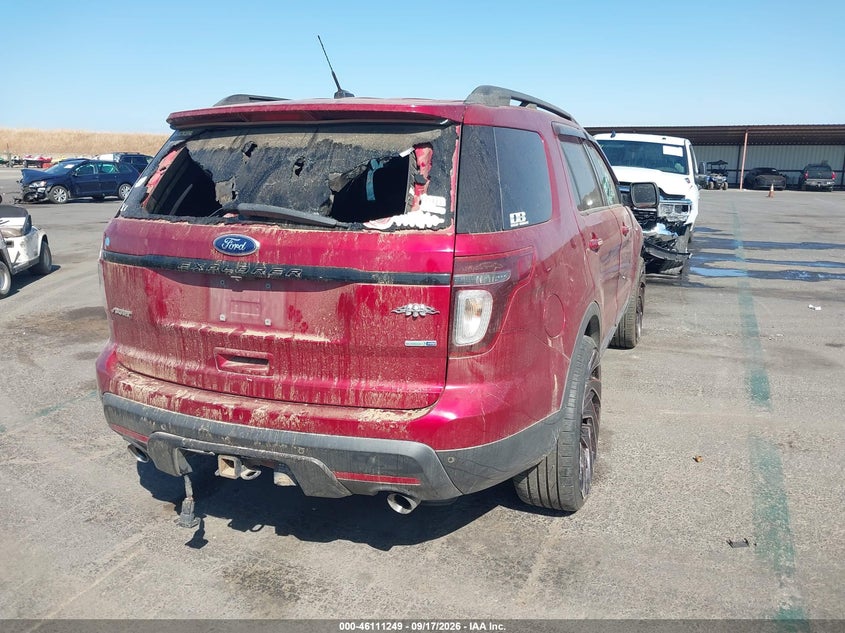 Vin: 1fm5k8gt7fga27948, lot: 46610965, ford explorer sport 20154