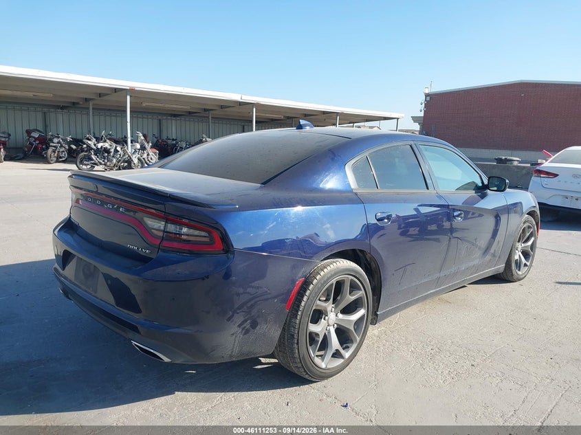Vin: 2c3cdxhg1fh890206, lot: 46610969, dodge charger sxt 20154
