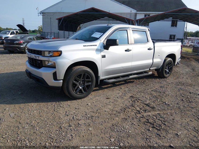 Vin: 1gcpybek9nz164024, lot: 46610974, chevrolet silverado 1500 ltd 4wd  standard bed custom 20222