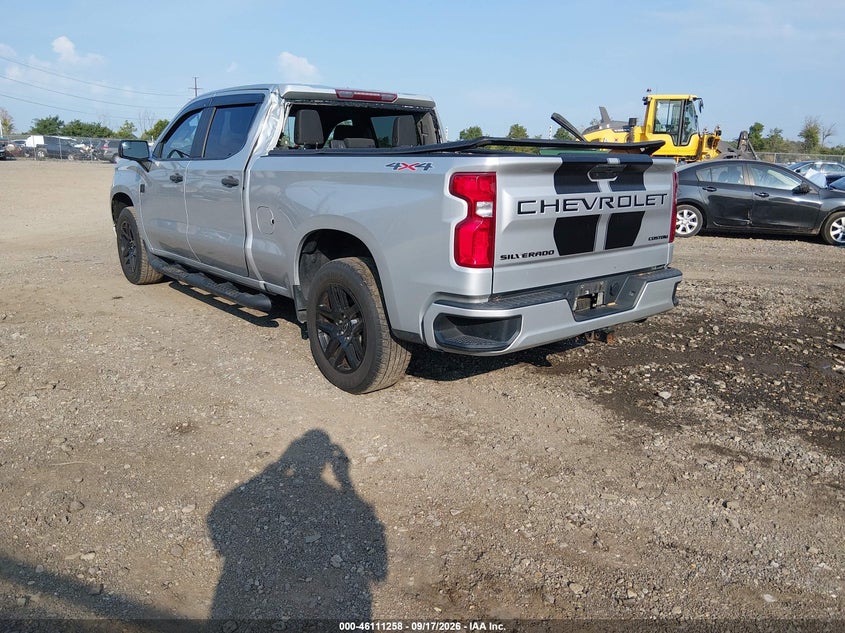 Vin: 1gcpybek9nz164024, lot: 46610974, chevrolet silverado 1500 ltd 4wd  standard bed custom 20223