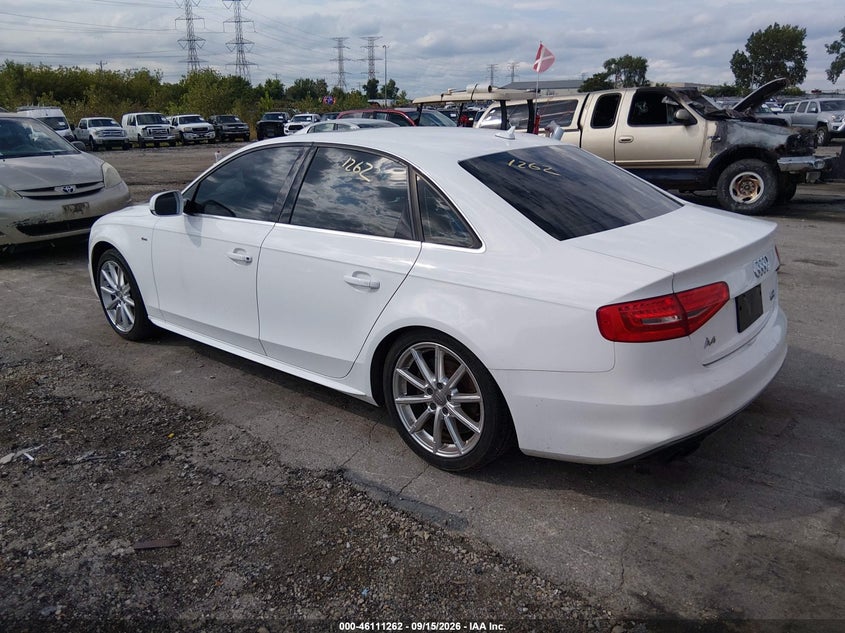 Vin: waubfafl7gn001669, lot: 46610978, audi a4 2.0t premium 20163