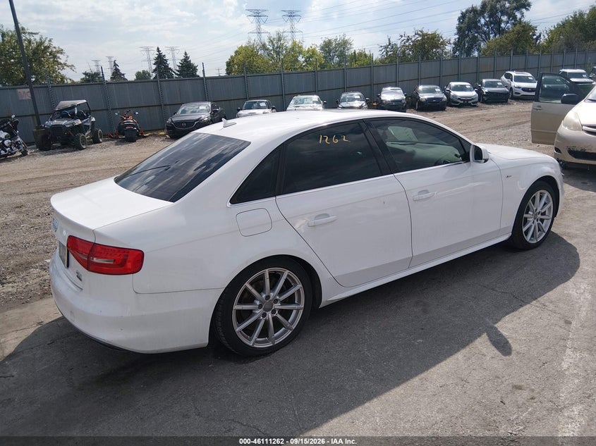 Vin: waubfafl7gn001669, lot: 46610978, audi a4 2.0t premium 20164