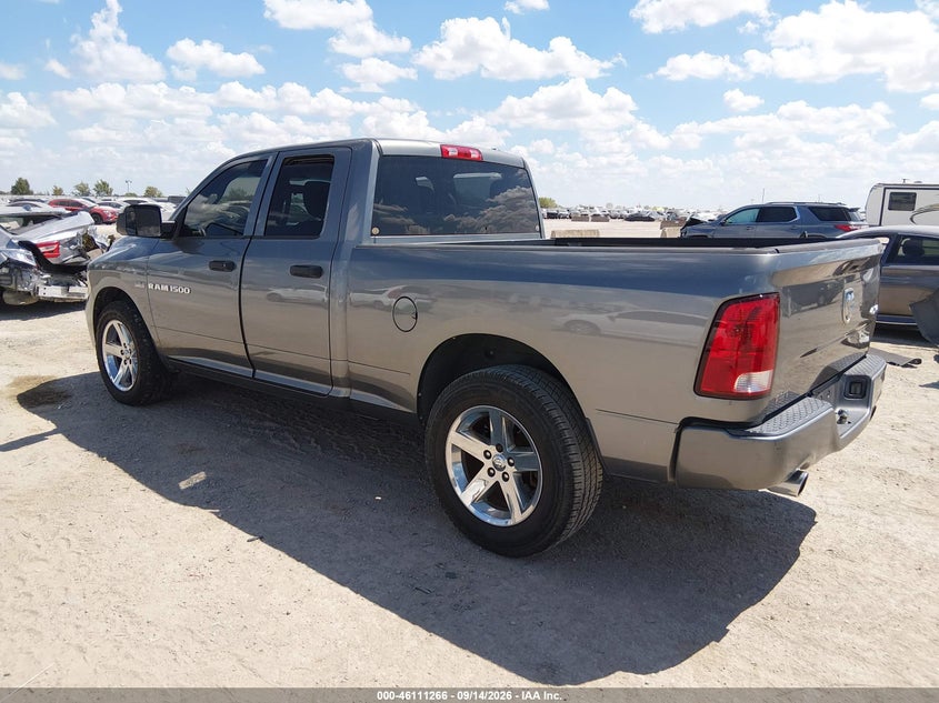 Vin: 1c6rd7ft2cs303559, lot: 46610982, ram 1500 express 20123