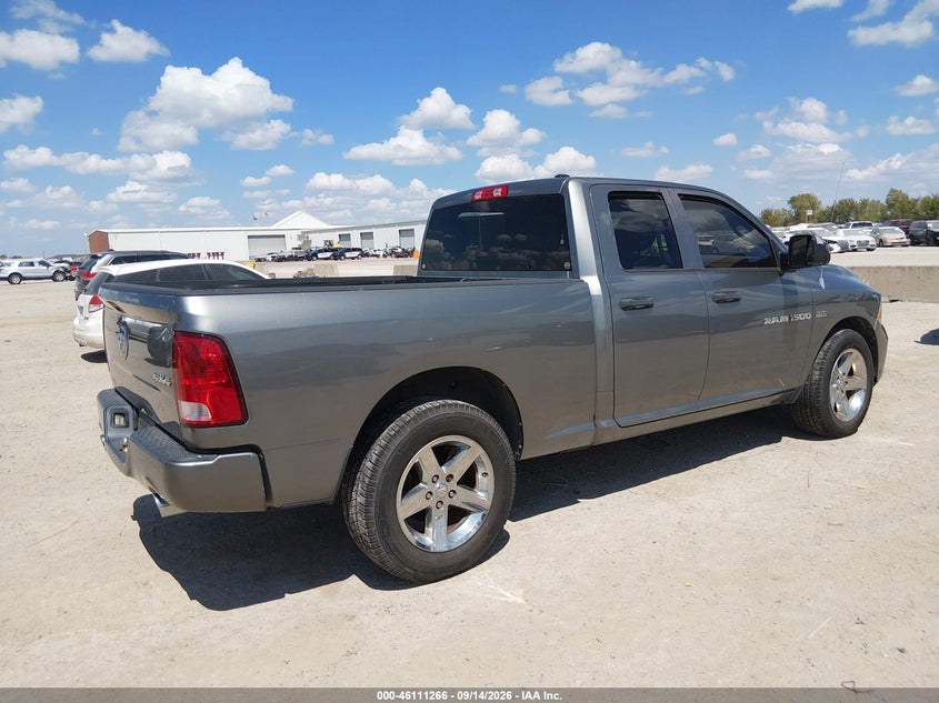Vin: 1c6rd7ft2cs303559, lot: 46610982, ram 1500 express 20124